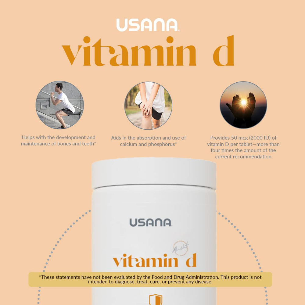 Illustration of Vitamin D supporting bone, heart and lung health