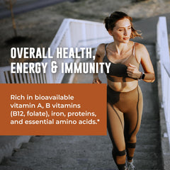 Active lifestyle adult benefiting from energy support