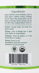 USDA Organic certification seal on product label