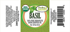 USDA Organic database certification for Basil Essential Oil