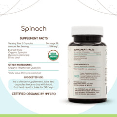 USDA organic certification seal on product label