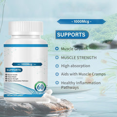 Ingredients show BPC-157 blended with amino acids in capsules