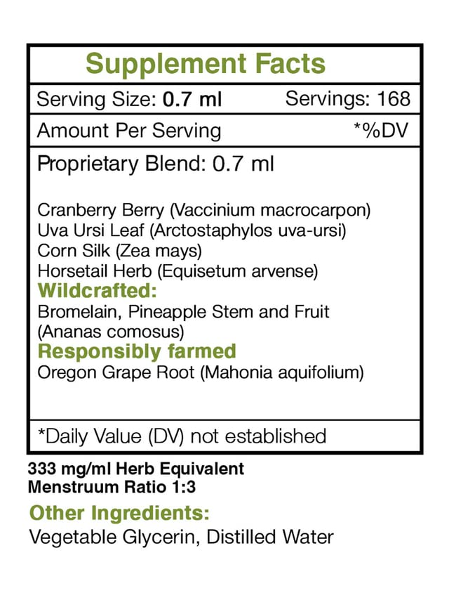 Illustration of cranberry, bromelain, pineapple and herbs used in UTI Secret