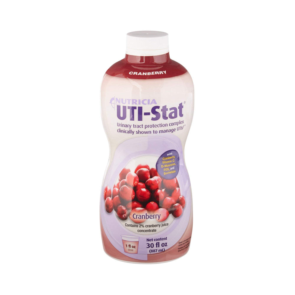 UTI-STAT Nutricia Medical Food bottle with Cranberry flavor, 30 fl oz
