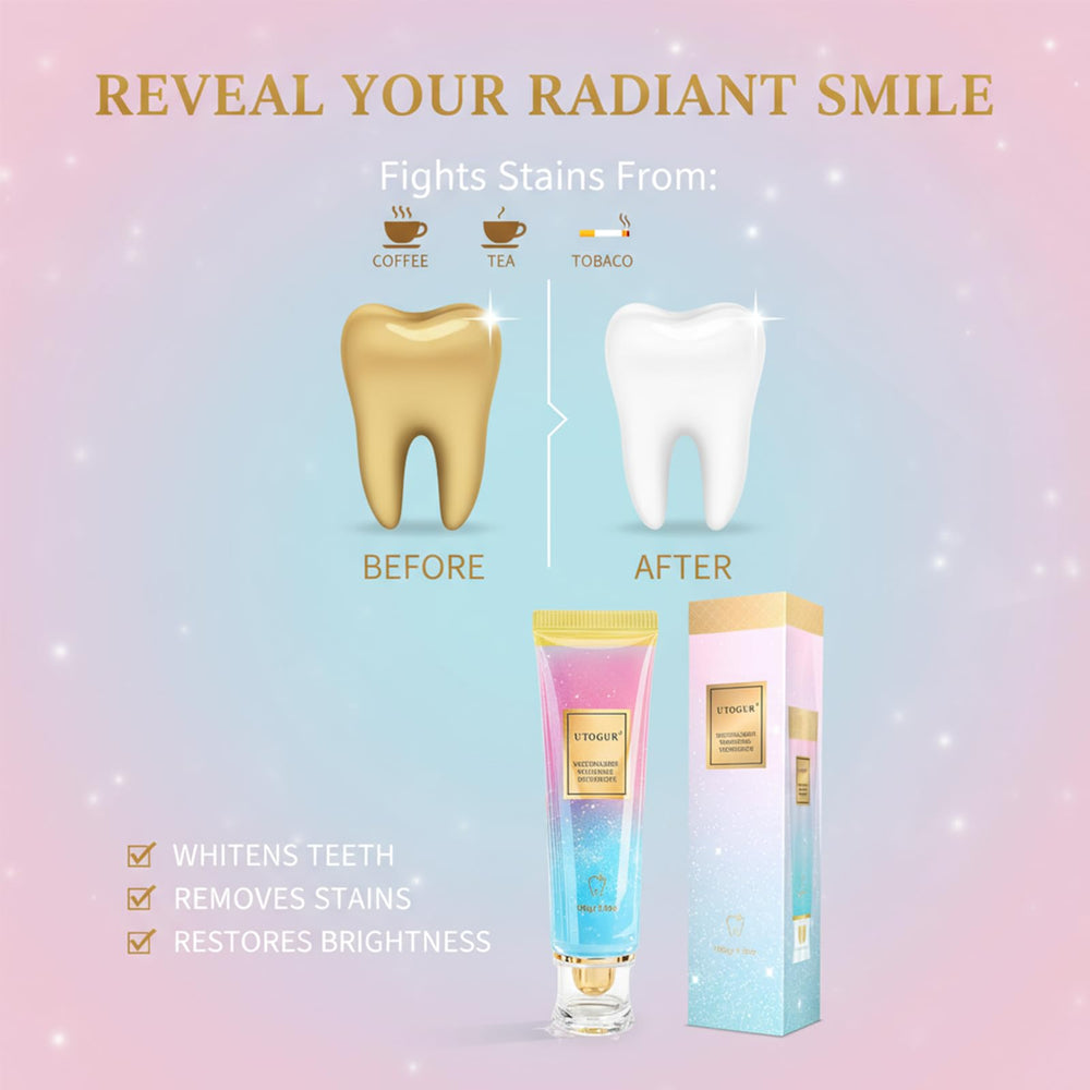 Gum care nutrients concept for healthier gums