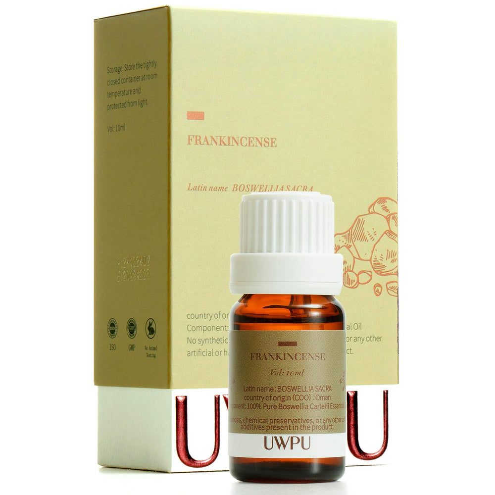 UWPU Oman frankincense oil bottle for diffuser use and calming ambiance