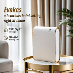 UXIKAPEEN Scent Air Machine diffusion jet demonstrates nebulization without heat