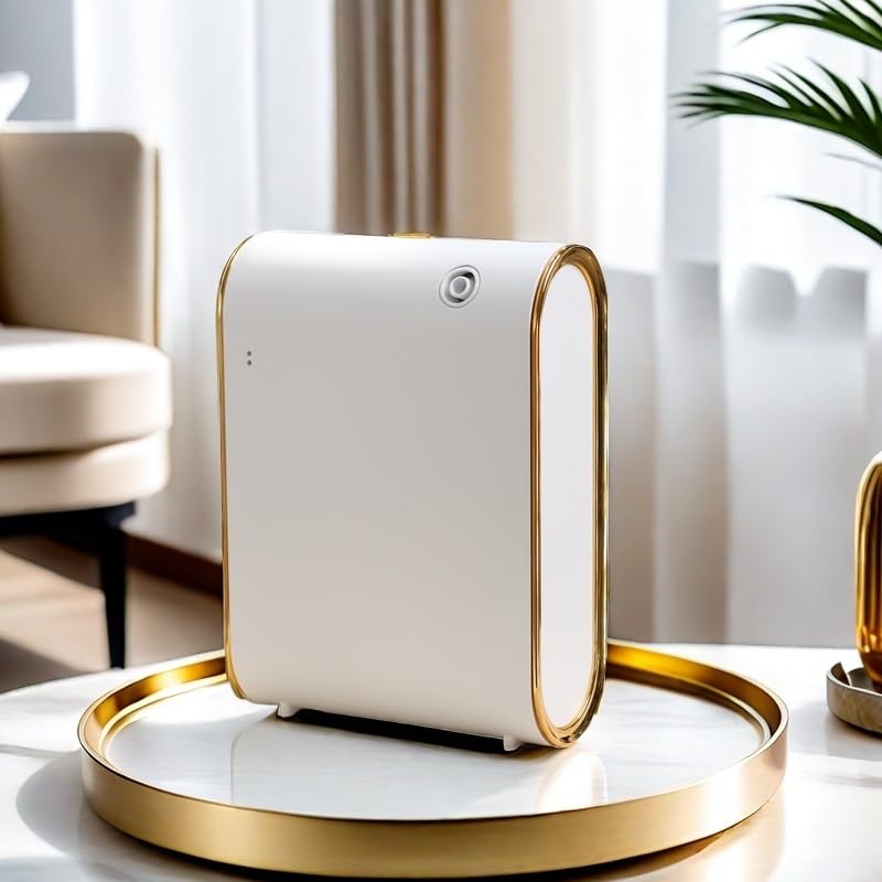UXIKAPEEN Scent Air Machine front view shows quiet diffusion for homes and offices