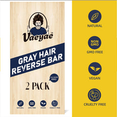 VAEYAE gray hair reverse bar before-after hair color potential improvement.