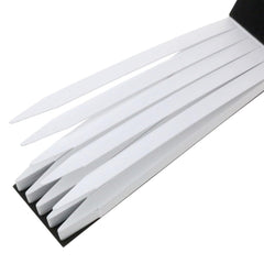 Perfume test paper strip showing length of 143mm