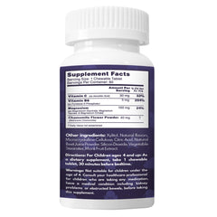 Close-up of grape-flavored sugar-free gummy