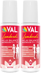 VAL Lombardi Magnesium Roll-On 3oz bottle – front view