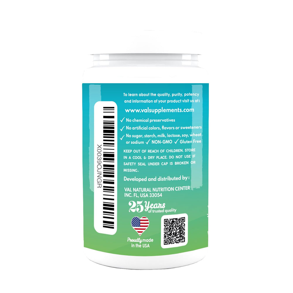 Close-up of magnesium glycinate tablets