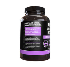 Label on Valerian Root bottle showing 365 capsules