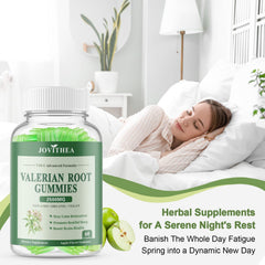 Boxed packaging for 2 pack valerian root gummies