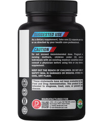 Valerian and skullcap herbs in the formula