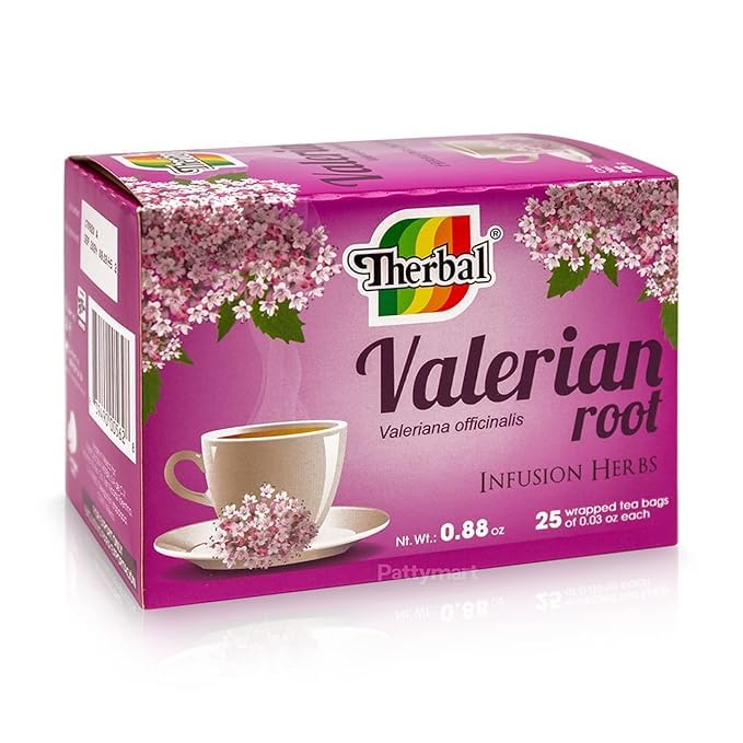 Valerian tea bags packaging