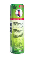 Scent notes of eucalyptus and camphor