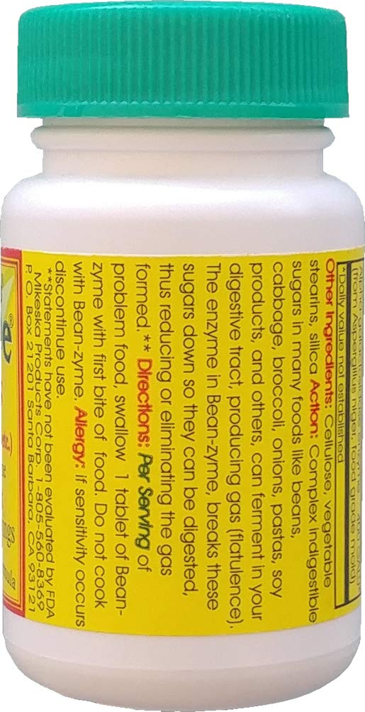 ValuePricedMeds Bean-Zyme packaging highlights cost savings