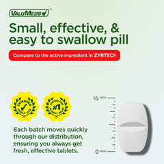 ValuMeds family friendly use packaging suitable for adults and children