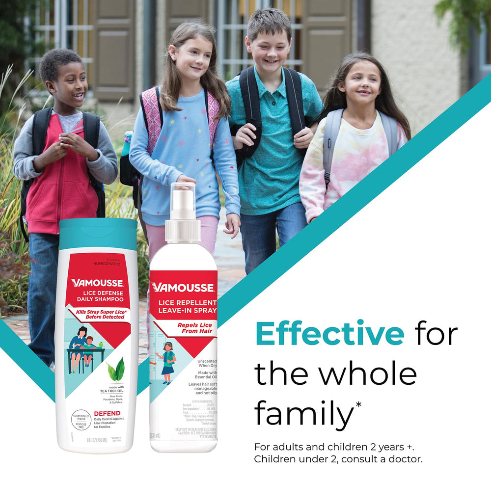 Vamousse PRO Lice Emergency Kit hair clips for easy sectioning during treatment.