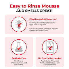 Vamousse PRO Lice Emergency Kit repellent spray bottle helps prevent outbreaks.