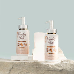 Lady Van Der Hagen shave cream tub shown for a fragrant, comfortable shave routine.