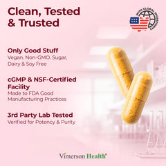 Graphic showing alpha-lipoic acid and cinnamon ingredients