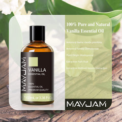 Gift box packaging for MAYJAM Vanilla Essential Oil