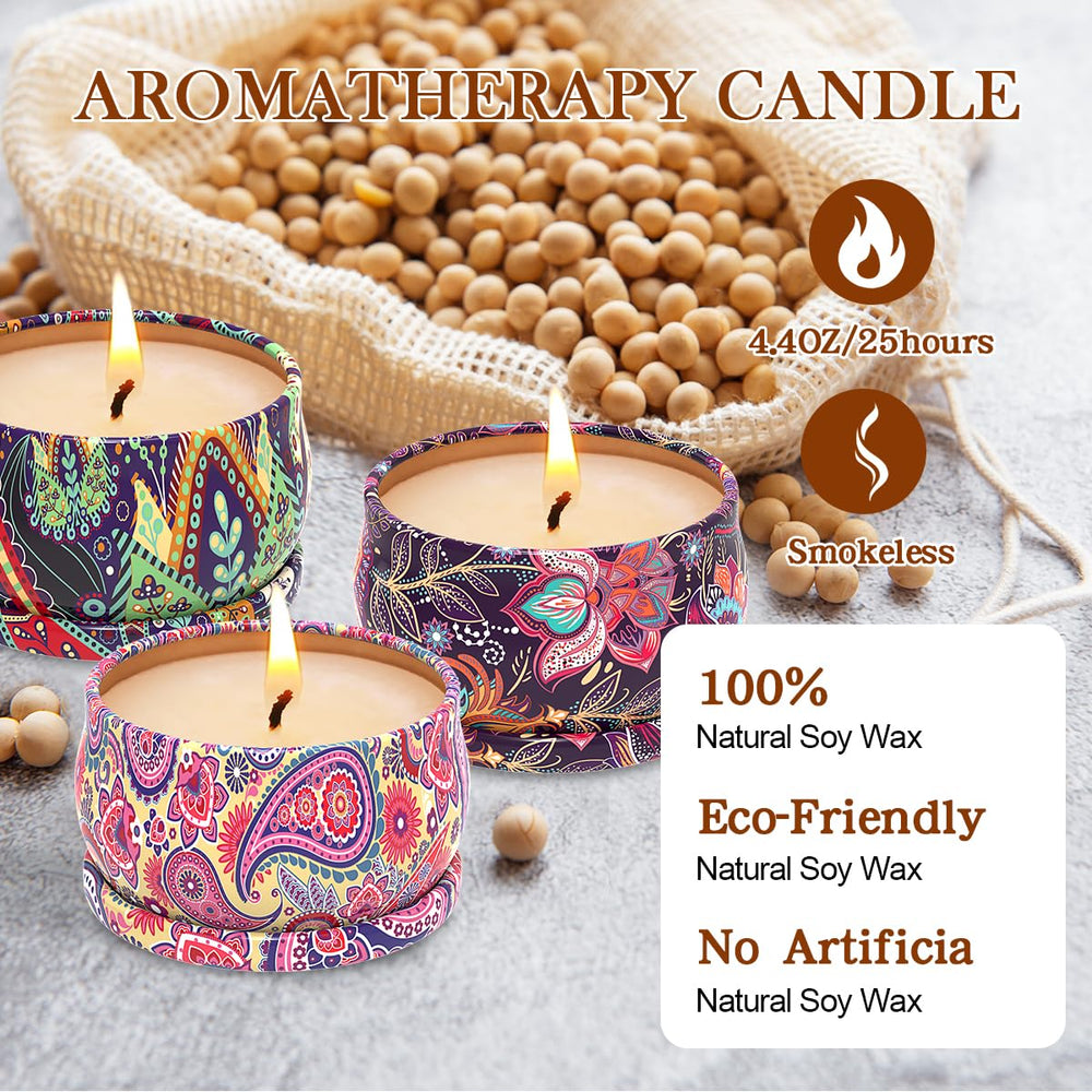 Close-up of vanilla scented candle