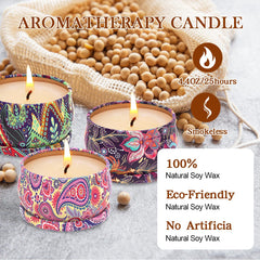 Close-up of vanilla scented candle