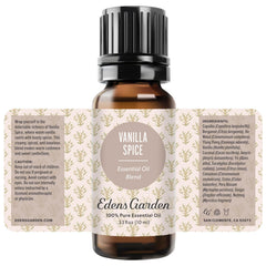 Vanilla spice aromatherapy for candles and sprays