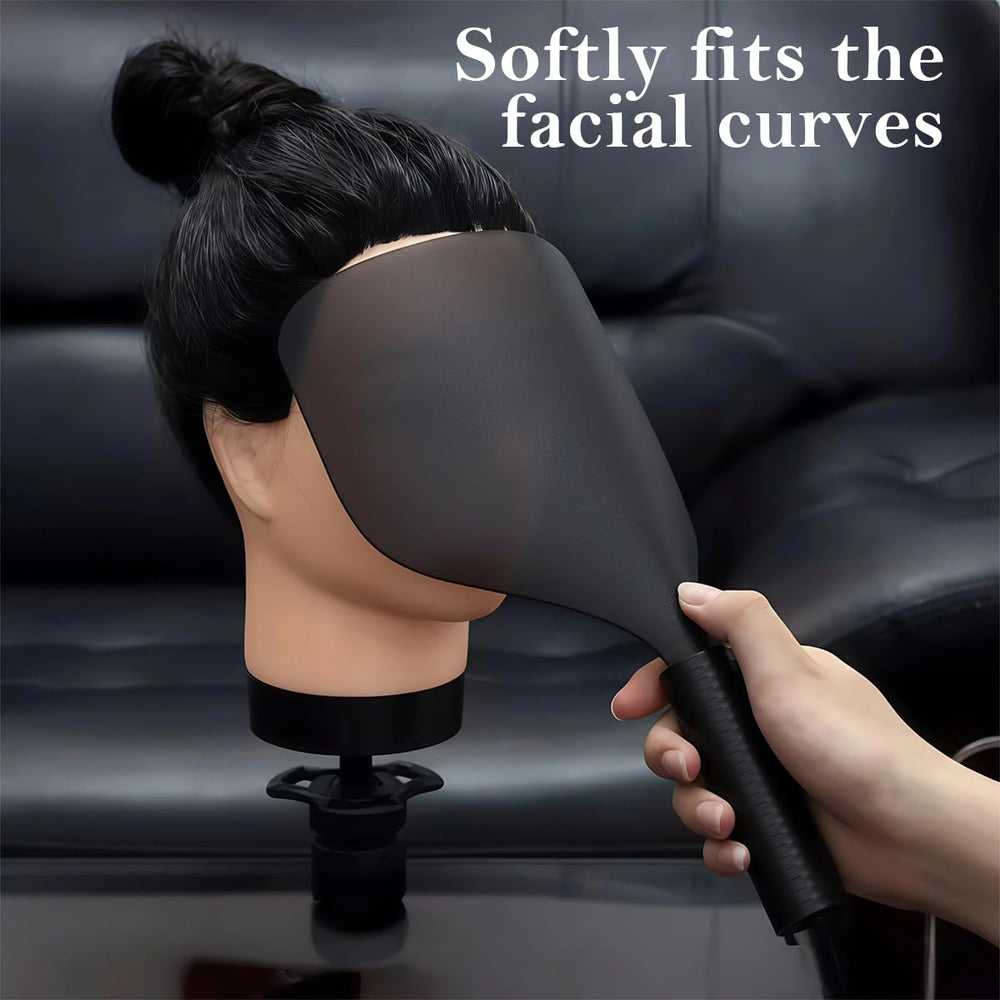 VANTOBEST shield provides face coverage at 32x15 cm during styling.