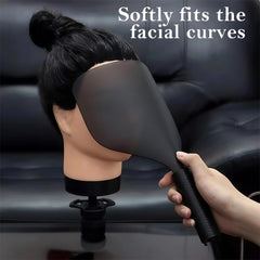 VANTOBEST shield provides face coverage at 32x15 cm during styling.