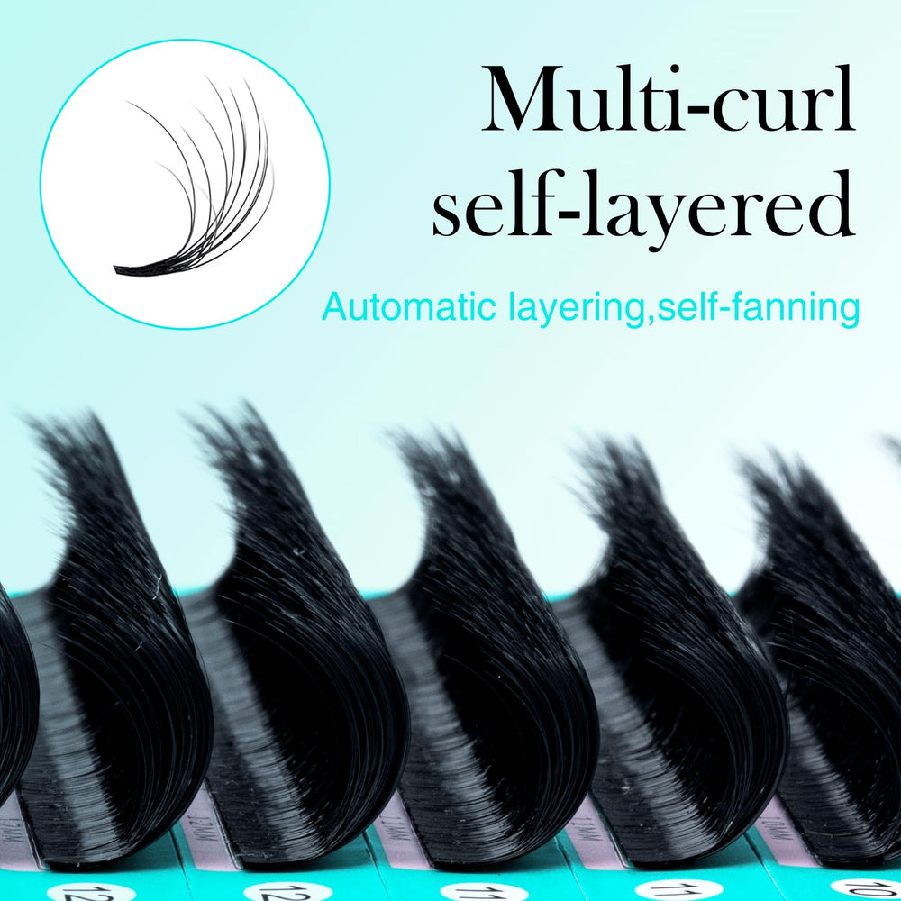 VAVALASH ultralight matte-PBT lashes feel weightless and comfortable.