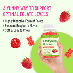 Ingredients panel for Vazatisi L-Methylfolate Gummies