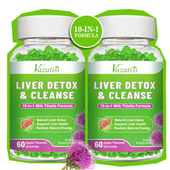 Bottle of Vazatisi Liver Cleanse Detox Gummies