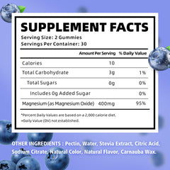 Gummies suitable for adults and kids – Magnesium oxide chewables