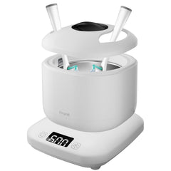 Vcyems cleaner shown on a modern countertop setup