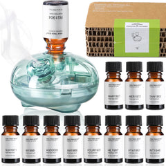 VEDA TINDA SCENT Waterless Diffuser with 12-pack hotel fragrance oils (product shot)