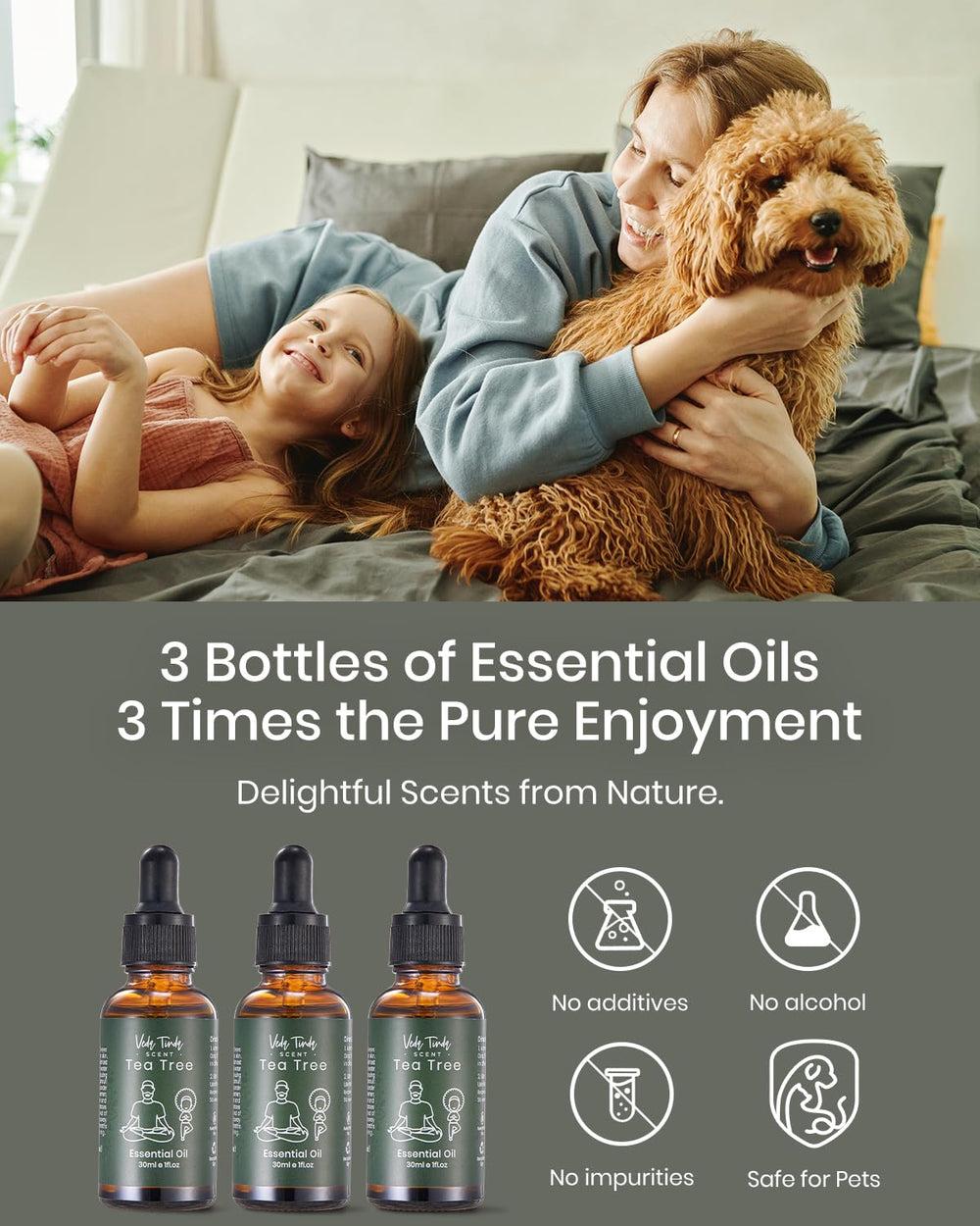 VEDA TINDA SCENT Tea Tree Oil nail-care routine ready to use
