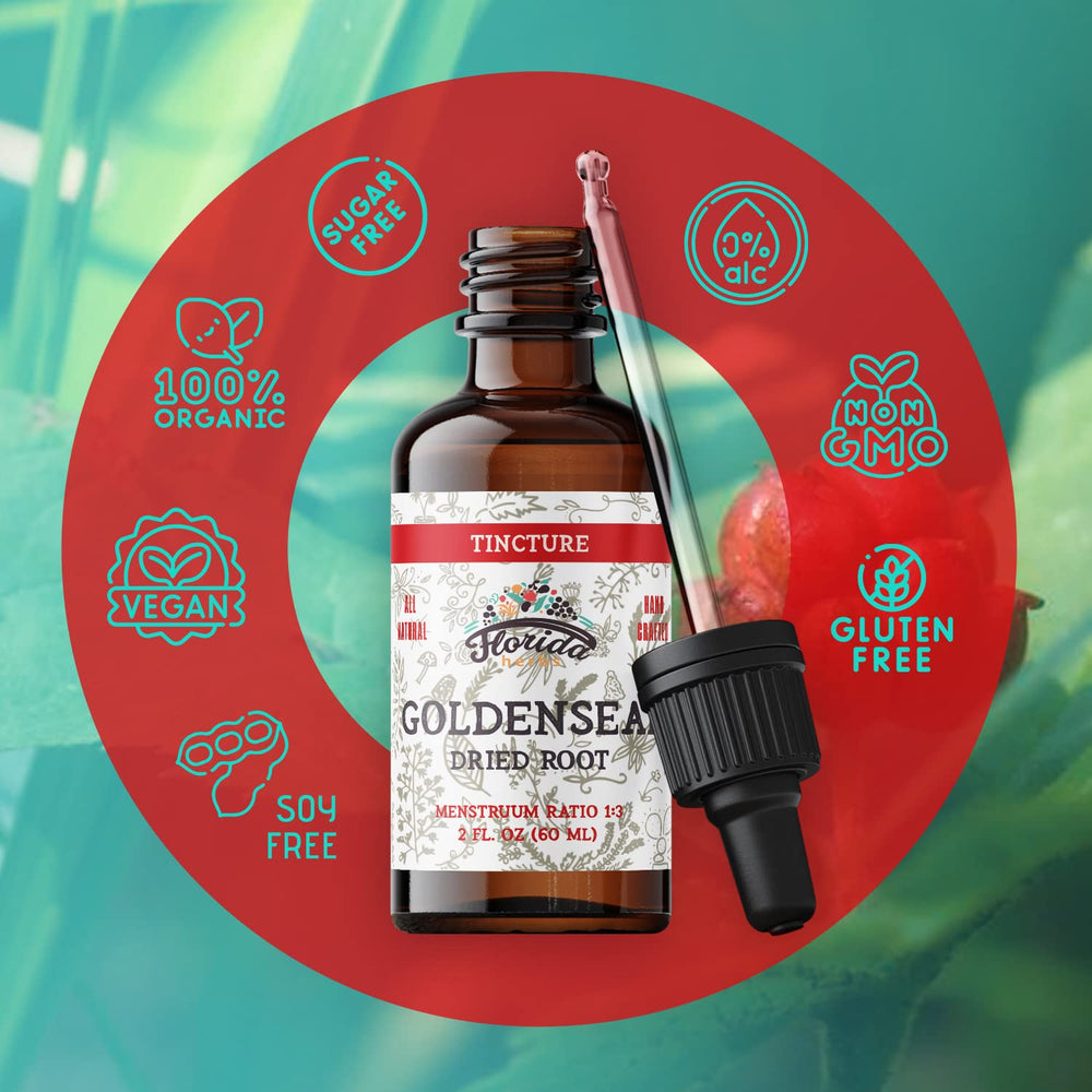 Vegan, alcohol-free tincture label