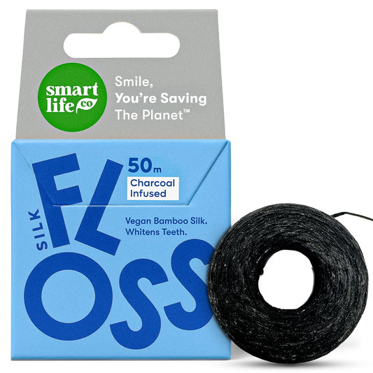 Vegan bamboo silk floss 55 yards mint