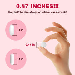 Vegan calcium supplement with D3, magnesium and zinc icons