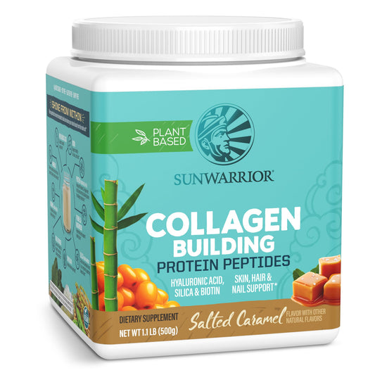 Salted Caramel vegan collagen powder for women, 20 servings