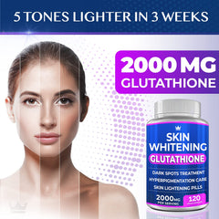 Vegan, cruelty-free glutathione supplement packaging