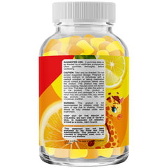 Vegan fish-free DHA gummies for children