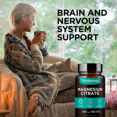 Vegan friendly magnesium citrate ingredients and vegetarian capsules