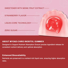 Gummy ingredients label showing non-GMO and gelatin-free