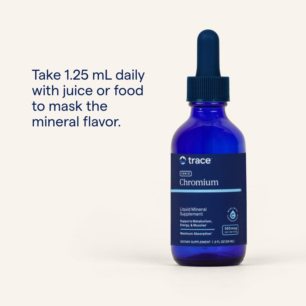 Vegan and gluten-free chromium liquid drops